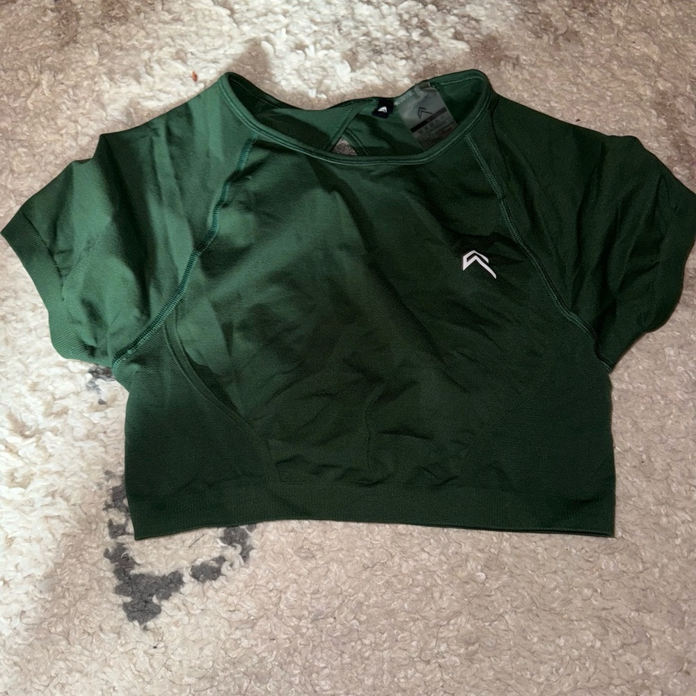 Effortless Seamless Short Sleeve Crop Top